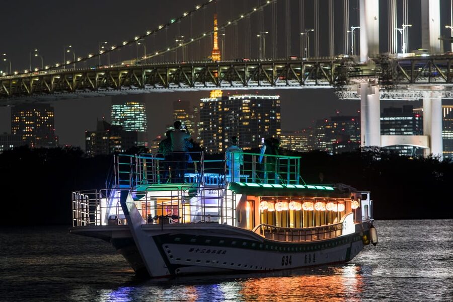Sumida River: Japanese Traditional Yakatabune Dinner Cruise - Entering the Yakatabune World: Asakusa to Tokyo Bay at Night