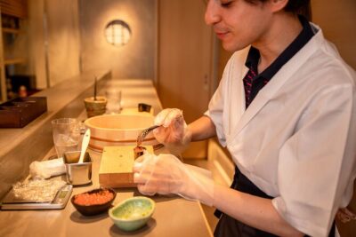 Sushi Making in Tokyo at a Michelin-Listed Restaurant