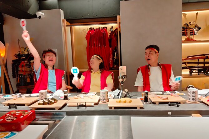 Sushi Making with Interactive Samurai Experience at JIN-ASAKUSA - Meeting at JIN-ASAKUSA, Then It’s Costume Time