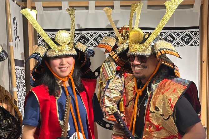 Sushi Making with Interactive Samurai Experience at JIN-ASAKUSA - The Quiz Battle and the Samurai Sword Show