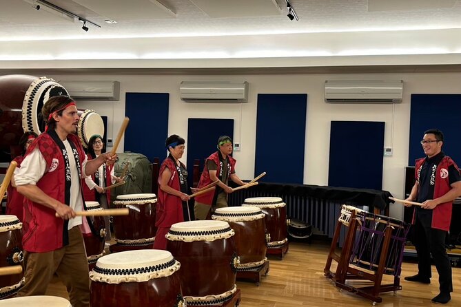 TAIKO, Japanese Drum Experience from Kyoto - The lesson itself: body technique, not just hitting a drum