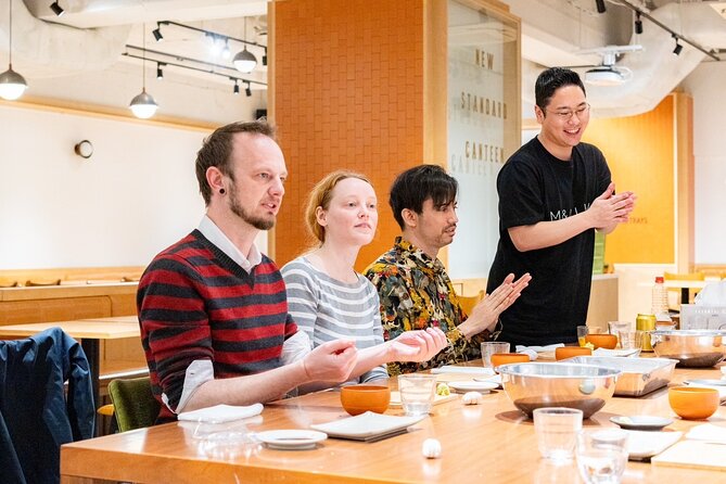 Taisho Sushi Making Class in Tokyo - First Stage: Grip Practice on Models Before Real Nigiri
