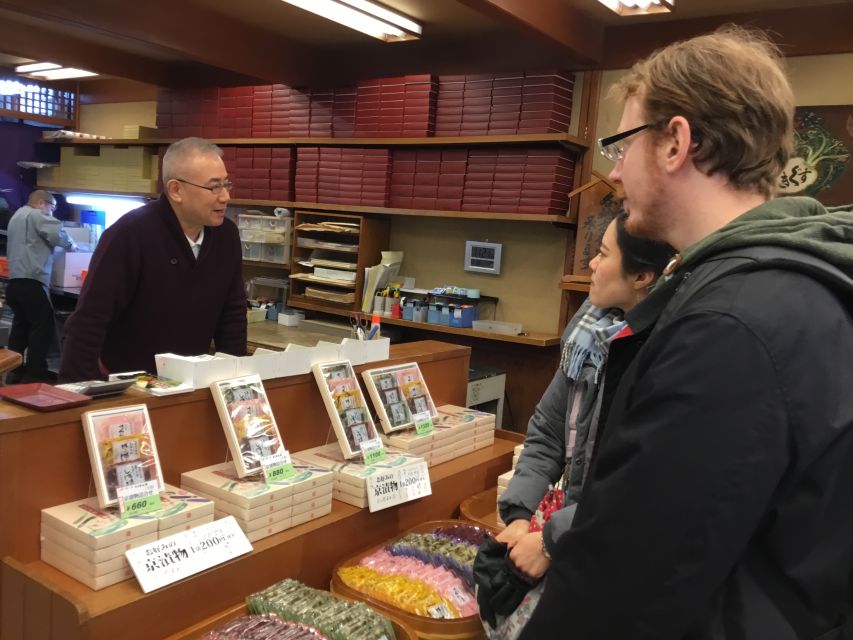 Taste of Nishiki Market Walking Food Tour with Local guide - Daimaru department store basement at 11:30 AM, nikuman plus wagashi
