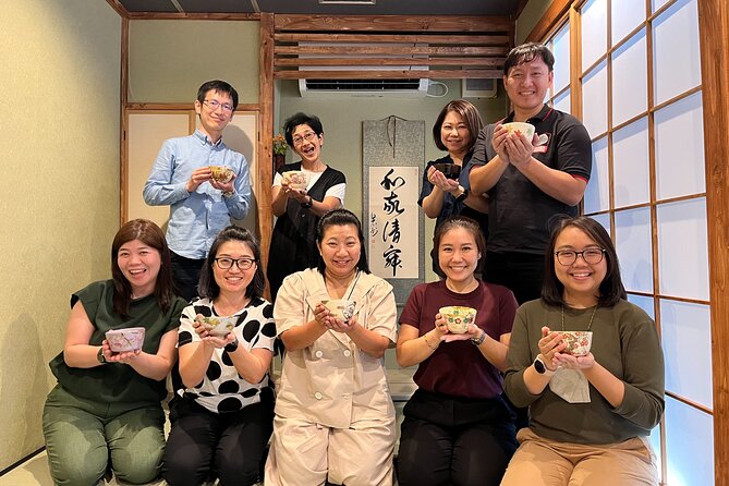 Tea Ceremony Experience in Osaka Doutonbori - Matcha, sweets, and caffeine-free options that keep it family-friendly