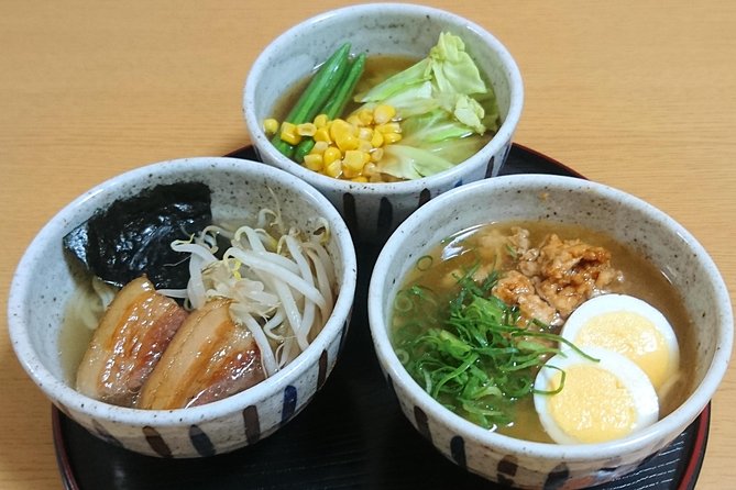 Three Types of Ramen Cooking Class in Osaka - Key highlights at a glance