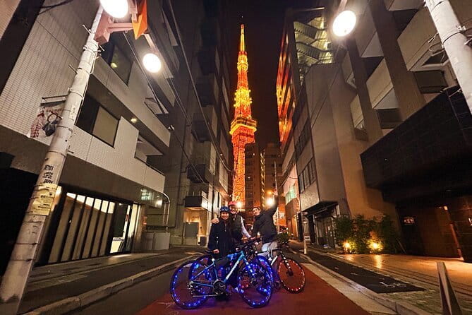 Tokyo: 2-Hour Night E-Bike Tour of the City's Hidden Gems - Imperial Palace Ride to Tokyo Station, then Easy Night Transport