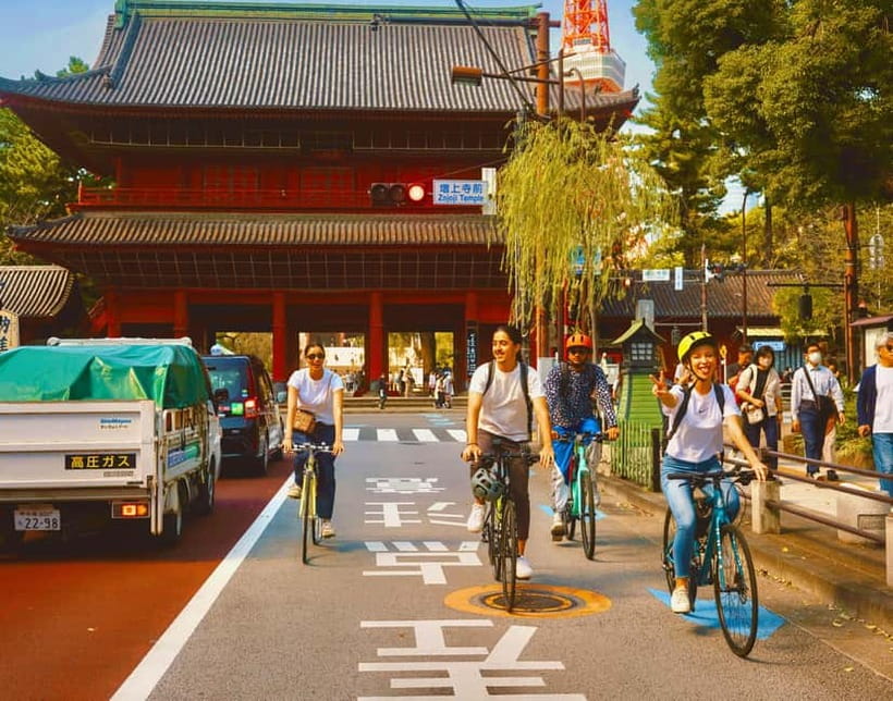 Tokyo: 3-Hour Bike or E-Bike Tour of City's Hidden Gems - Bianchi, Fuji, and e-bikes: what you ride and who it fits
