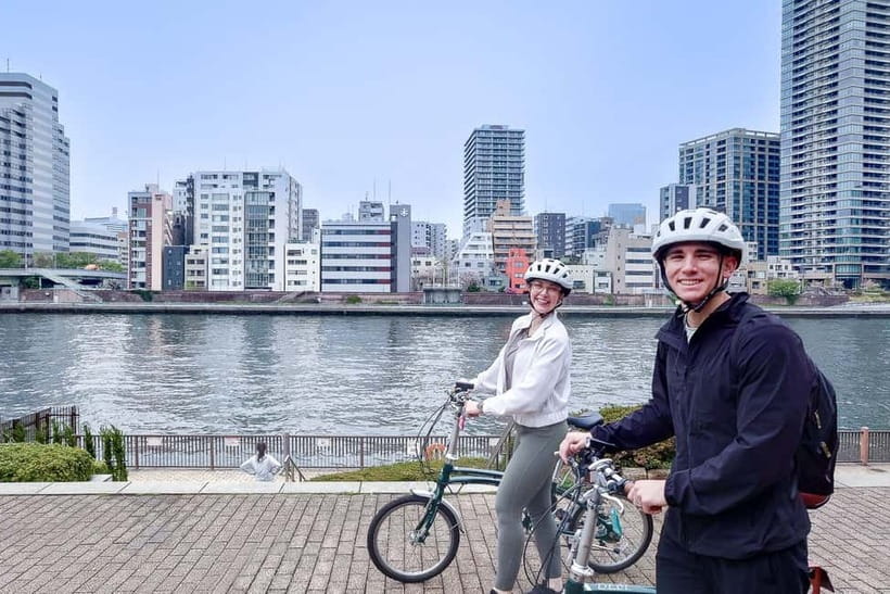 Tokyo: 3h Private E-bike Tours, Starting at Your Hotel - Asakusa, temples, and river edges, toward Skytree or Kitasenju