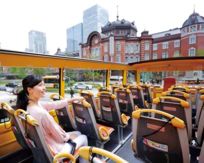 60min Panoramic Open Top Bus Tour with Audio Guide