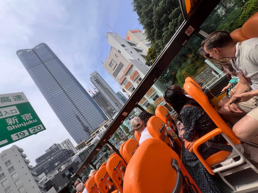 Tokyo: 60min Panoramic Open Top Bus Tour with Audio Guide - The route in order, what you will see and why it’s useful