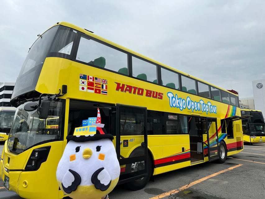 Tokyo: 60min Panoramic Open Top Bus Tour with Audio Guide - A few small tips to make your hour smoother