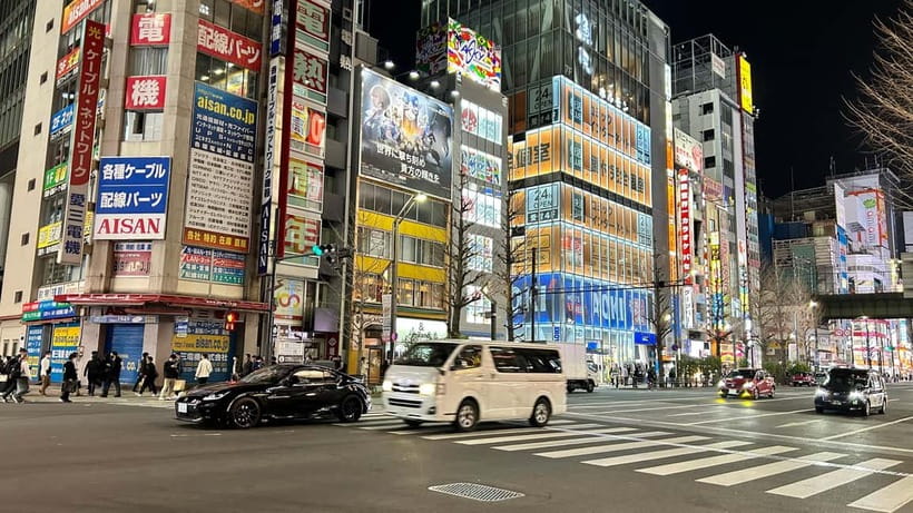 Tokyo: Akihabara, Shibuya, Karaoke & City Lights Night Tour - Ueno Park at Dusk: Cherry Blossoms and Cooler Air