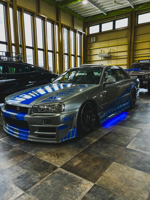 Tokyo and Daikoku by night in a Fast and Furious Skyline 34 - Tokyo after dark, with cars as the main language