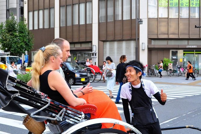 Tokyo Asakusa Rickshaw Tour - Sensoji Temple area: what you can ride and what you walk