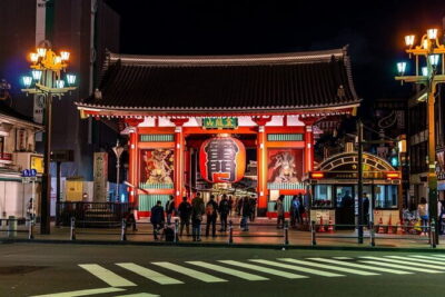 Tokyo Asakusa Sensoji Temple Night Walking Tour