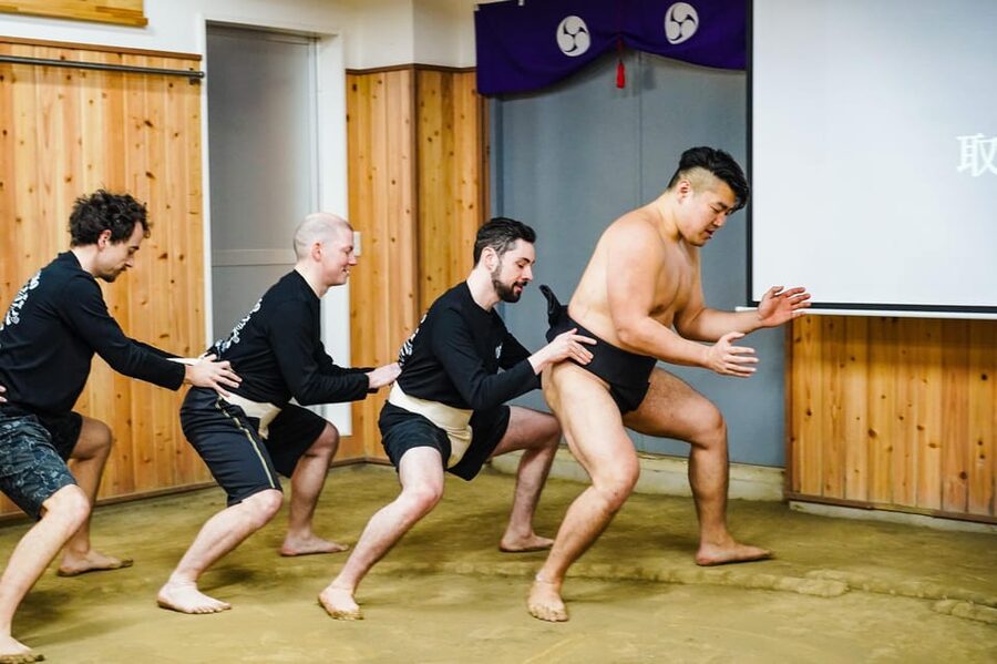 Tokyo: Authentic Sumo Wrestling Experience with Lunch - Inside a real sumo stable, not a staged show