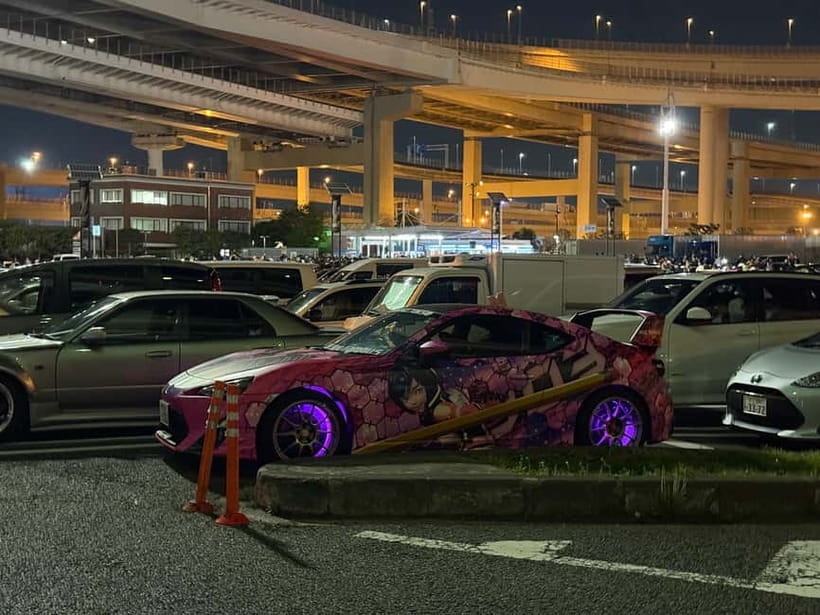 Tokyo: Best Price Daikoku Parking Area JDM Car Meet - When Daikoku gets closed: the backup plan matters