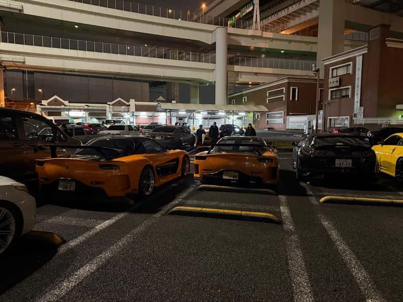 Tokyo: Best Price Daikoku Parking Area JDM Car Meet - The highway portion: Rainbow Bridge and Haneda passes