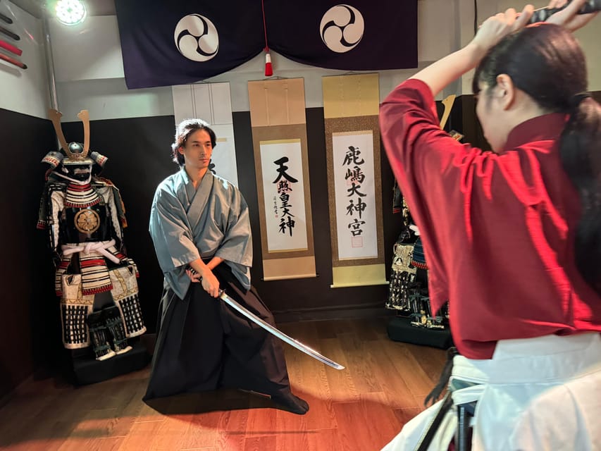 Tokyo: Best Samurai Experience - A 1-Hour Samurai Session That Feels Like a Movie Scene