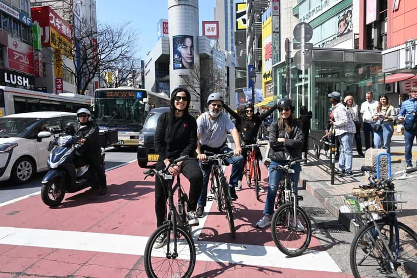Tokyo Bike Tour: Shibuya, Harajuku & Hidden Gems - Why riding beats walking in Shibuya and Harajuku