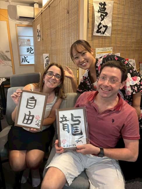 Tokyo:Calligraphy &Make your original folding fan in Asakusa - Options and add-ons: what’s included, what’s not, and the henna note
