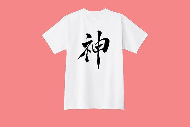 Tokyo: Calligraphy Workshop & Original T-Shirt Creation - Where to Meet Near Shinjuku, and How the 2 Hours Move