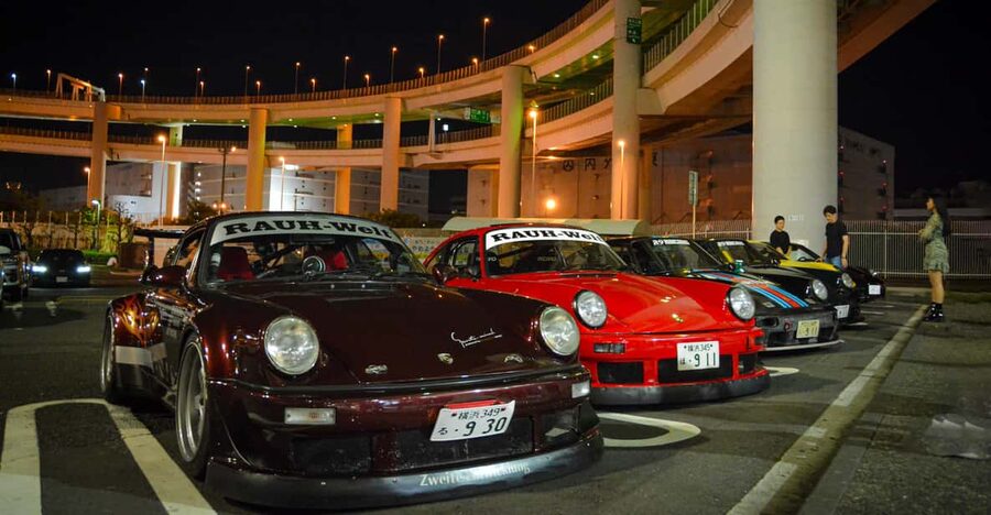 Tokyo: Daikoku JDM Car Meet Tour + LibertyWalk & Autobacs! - Riding the Shuto Expressway C1 loop, what to notice from the road