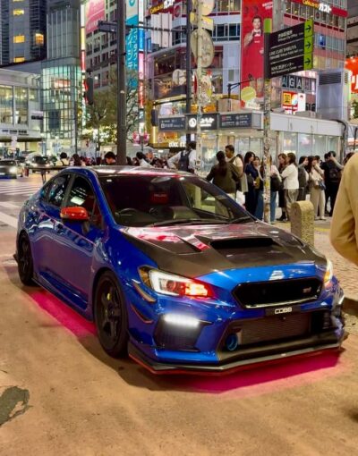 Daikoku PA & Shibuya Private Tour in a WRX STI