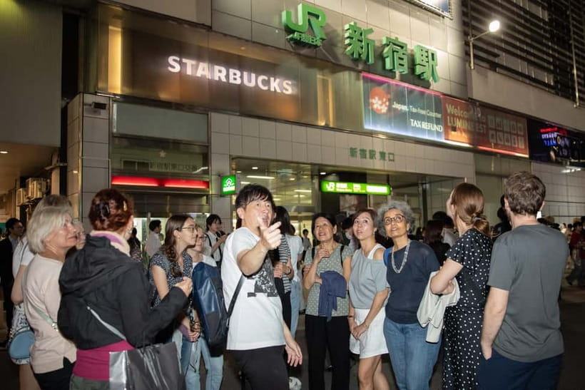 Tokyo: Dark Side of Tokyo Shinjuku Red Light Walking Tour - Meeting point reality check at Shinjuku Station