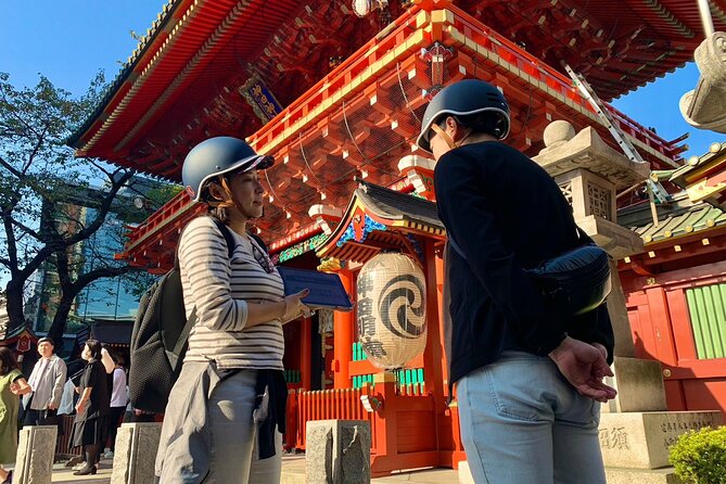 Tokyo Deep Inside Cycle Tour～3 Hours E Bike Tour around Tokyo - Kanda Shrine and the Taiyaki Break: Small Stops, Big Payoff