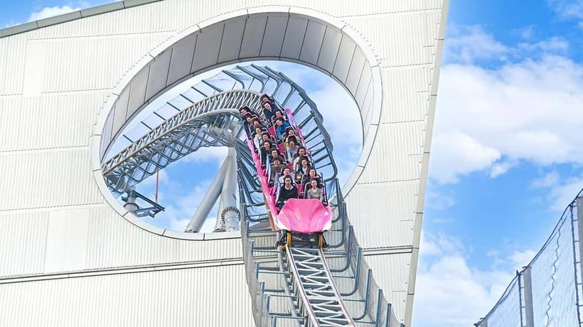 Tokyo Dome City Attractions 5-Ride Ticket - Tokyo Dome City, close to Suidobashi, easy to plug into your Tokyo plan