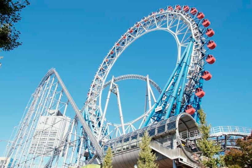 Tokyo Dome City Attractions 5-Ride Ticket - Picking your five attractions: Thunder Dolphin, Big O, and the view factor