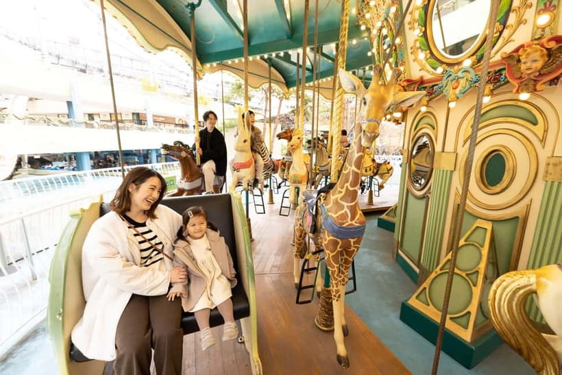 Tokyo Dome City Attractions 5-Ride Ticket - Family-friendly fun that does not feel like compromise