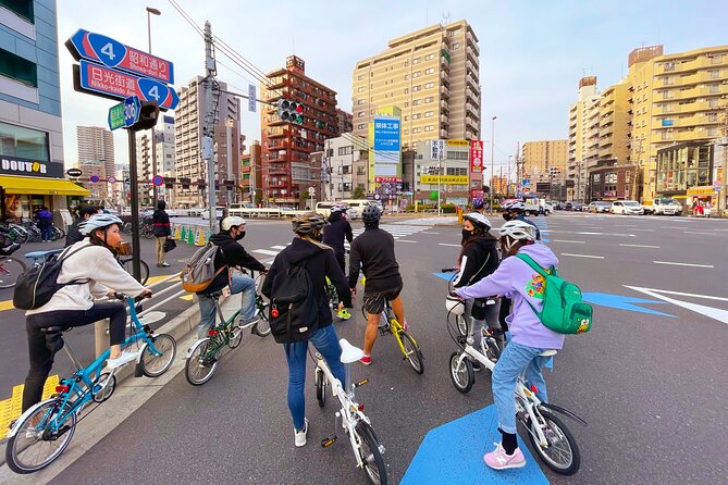 Tokyo downtown bicycle tour Tokyo Backstreets Bike Tour - Yamamotoya sakuramochi: the snack stop that actually teaches culture
