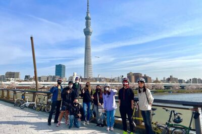 Tokyo downtown bicycle tour Tokyo Backstreets Bike Tour