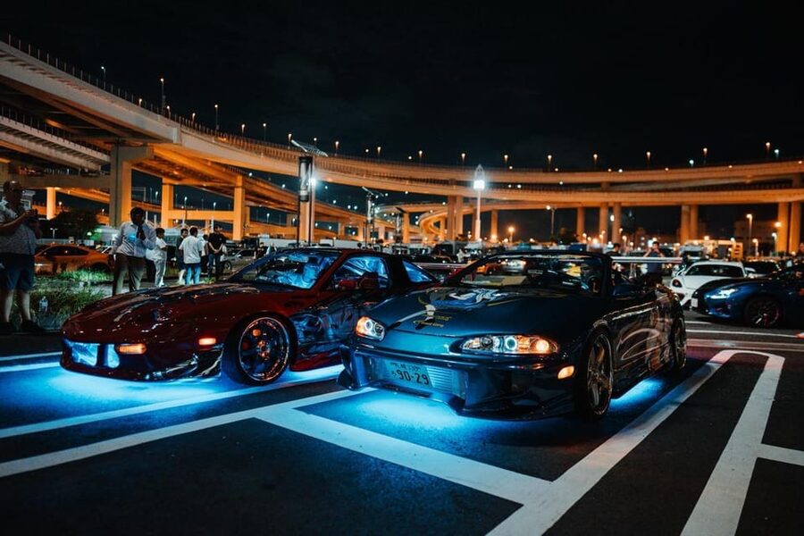 Tokyo Drift: Daikoku PA Supreme Car Experience 大黒PA - Arriving at Daikoku PA: how to use your two hours