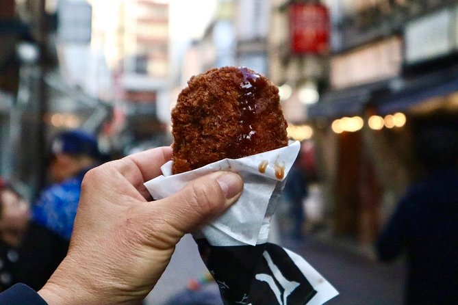 Tokyo: Food Tour in Ueno with 10+ Tastings of Japanese Classics - The 10-plus tastings, beer, tea, and matcha ice cream