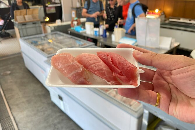 Tokyo Food Tour Taste Fresh Delights at Tsukiji Market - Tsukiji Outer Market, without the stress of getting lost