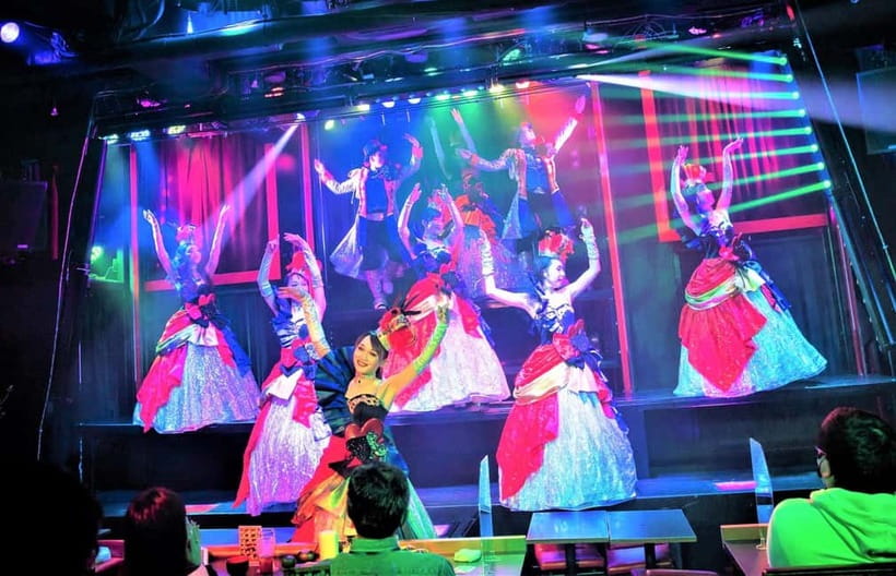 Tokyo GINZA: KONPARU Japanese Cabaret Show with Drink - Door Open to Showtime: the pre-show experience is the secret sauce