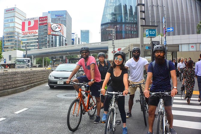 Tokyo Guided Small-Group Biking Tour - Zojo-ji Temple and Tokyo Tower in the Same Flow