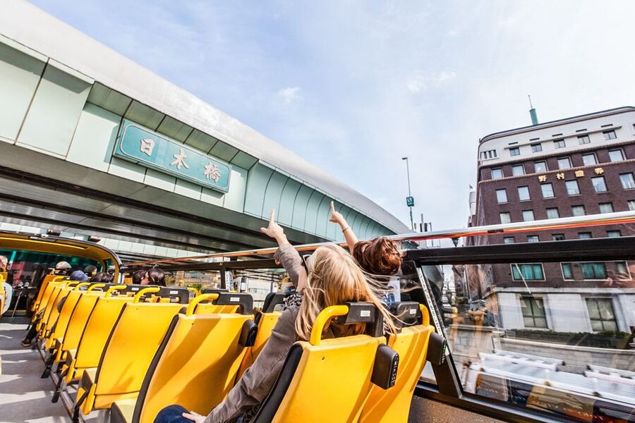 Tokyo: Hop-On Hop-Off Sightseeing Bus Ticket - Open-air comfort, rain rules, and how to stay sane on long rides