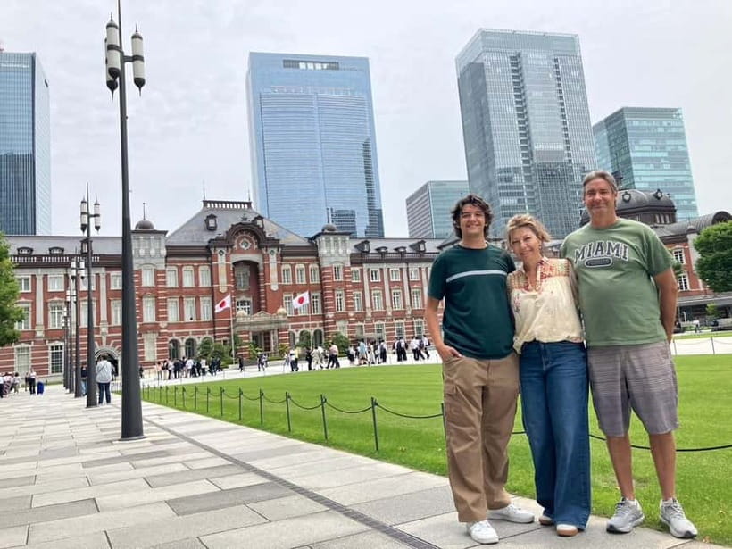 Tokyo: Imperial Palace East Gardens and Tokyo Station Tour - Meeting Point Mood: Starbucks by the Imperial Outer Garden