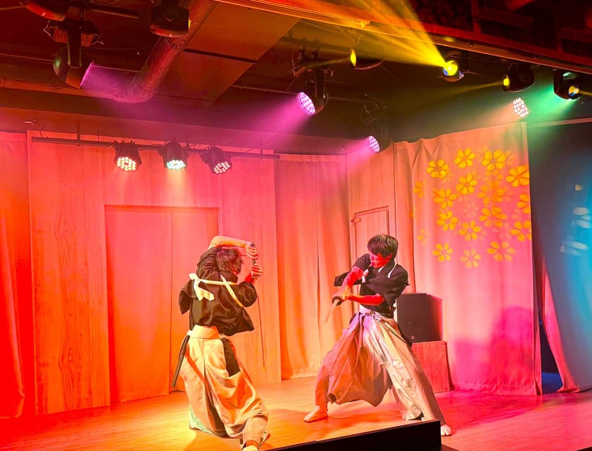 Tokyo: Japanese Dance Cabaret Theater Asakusa-Kaguwa Ticket - Food in the theater: simple options you can plan around
