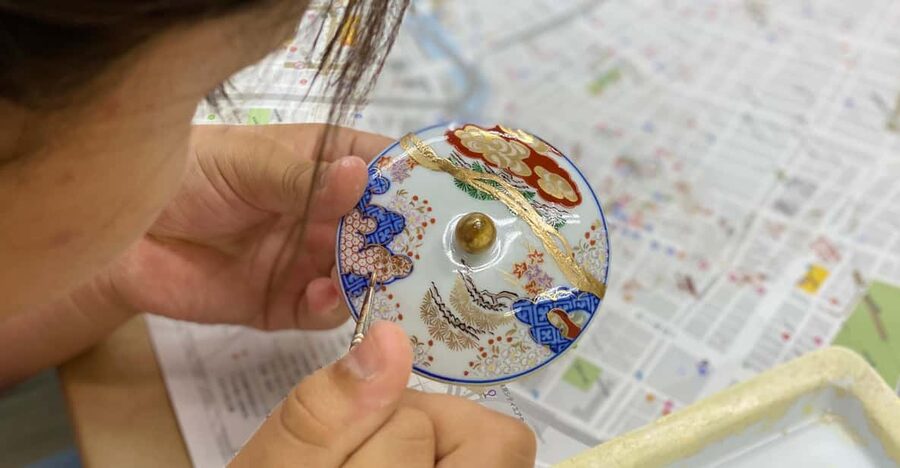 Tokyo: Kintsugi Art Repair Workshop - How the Workshop Runs: From Broken Piece to Gold-Lacquer Finish