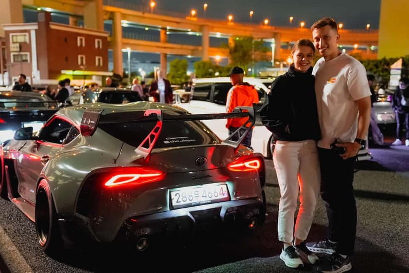 Tokyo: Legendary JDM CAR Daikoku Underground Meetup - From Tokyo Station to Rainbow Bridge and the C1 Inner Loop night circuit