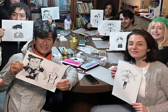 Tokyo Manga Drawing Experience Pro Artist Workshop & MangaHistory - Key things that make this workshop work