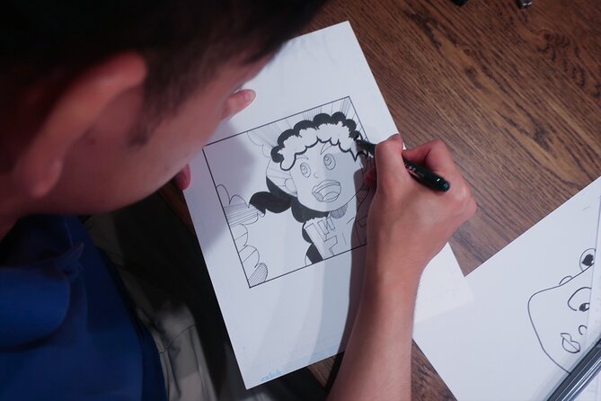 Tokyo Manga Drawing Workshop Guided by Active Pro Manga Artist - Practical Tips So Your Finished Page Looks Like You Mean It