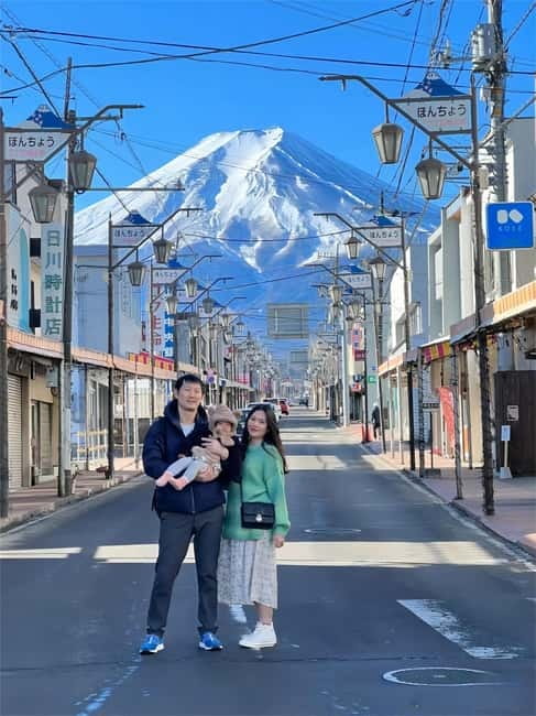 Tokyo: Mt. Fuji & Lake Kawaguchi Instagram Full Day Trip - Fujiyoshida and the Hikawa Clock Shop “Heavenly Town” shot