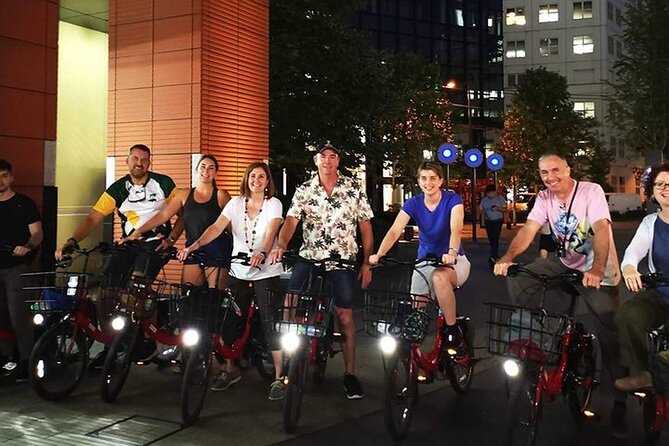 Tokyo Night E-Bike Tour with Tokyo Tower and Dolphin Show - Tokyo at 6:00 pm by electric bike