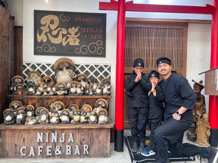 Tokyo: Ninja Experience Cafe Asakusa - Included Drink, Instructor Guidance, and the Language Comfort